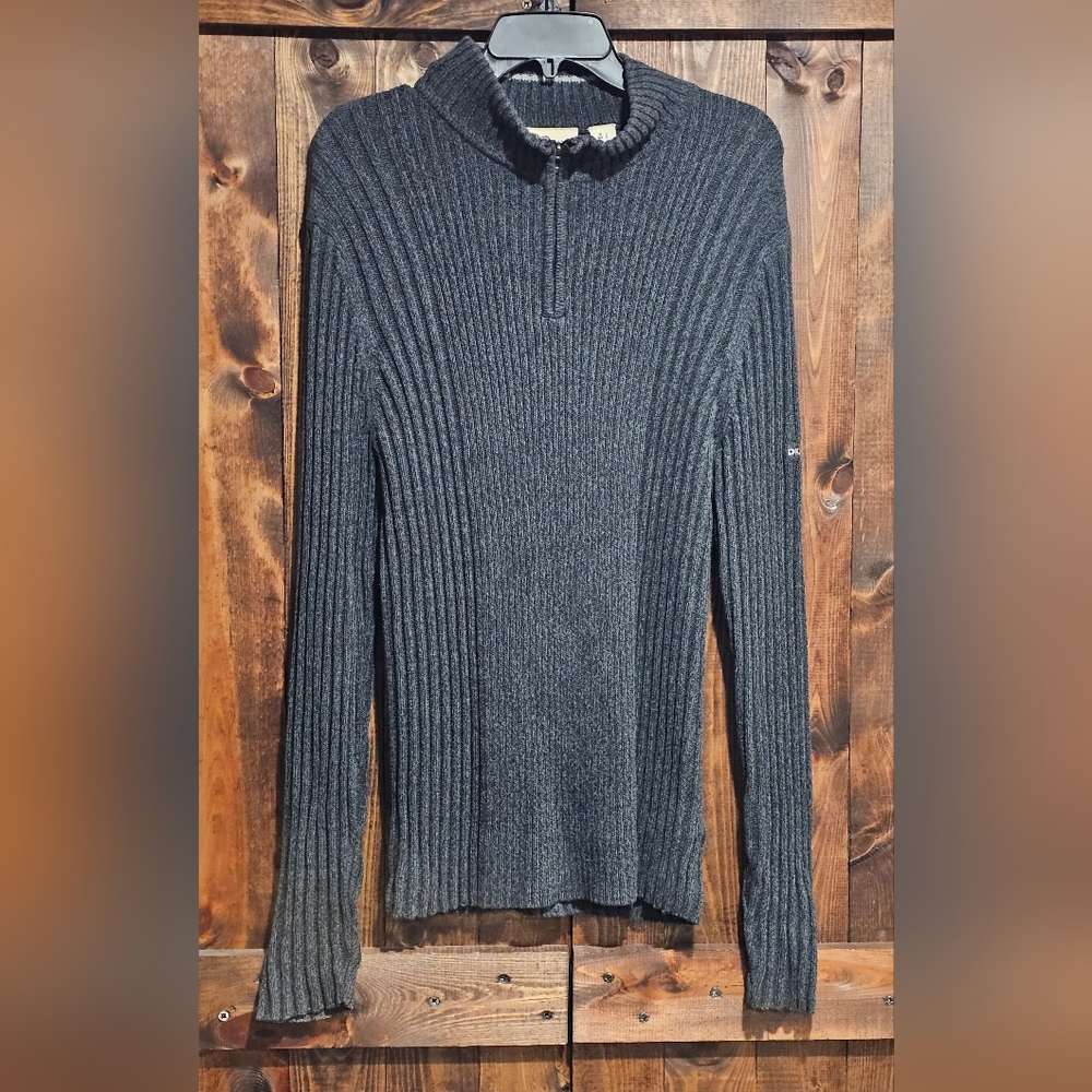 DKNY Dark Gray Turtleneck Sweater